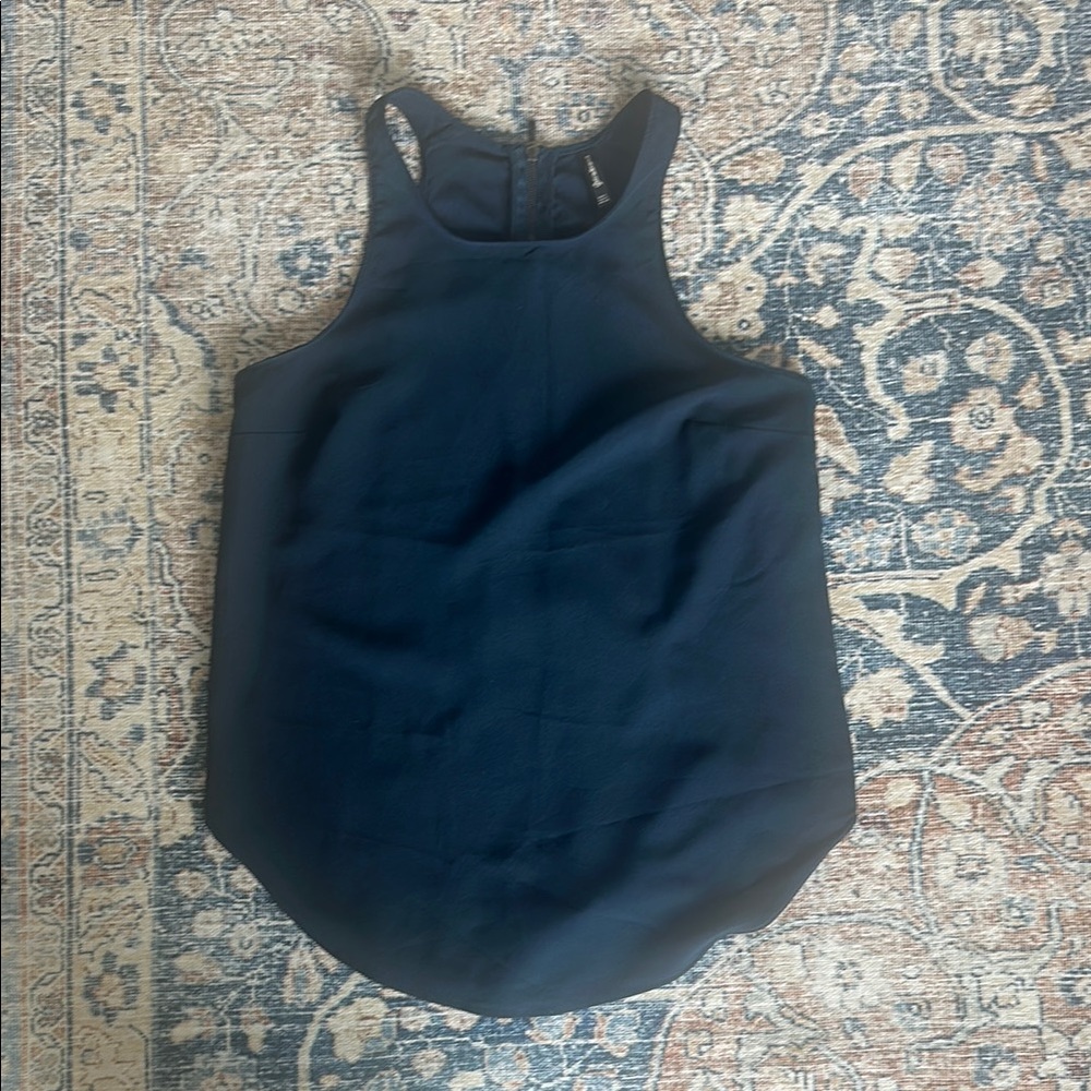 Stradivarius Blue Sleeveless Tank Top